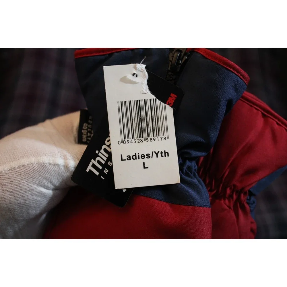 NWT Thinsulate Insulation Ladies/Youth Size L Winter Gloves